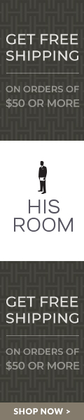 Free shipping on HisRoom orders