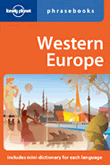 Lonely Planet Western European Phrasebook