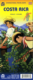 Costa Rica Travel Map