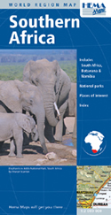 Southern Africa Travel Map