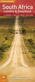 Rough Guide Map South Africa