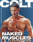 Colt Naked Muscles Playing Cards