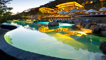 Andaz Papagayo resort pools