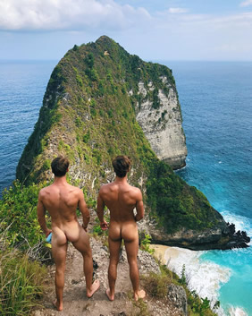 Bali naked gay travel