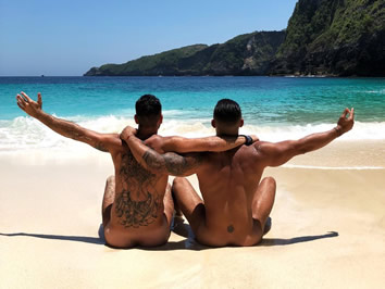Bali nude gay beach