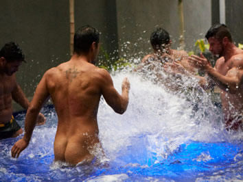 Gay Bali nude holidays