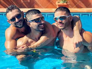 Gay pool party