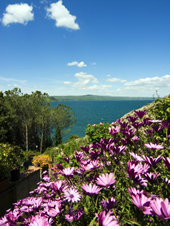 Adam and Steve Travel exclusively Gay tour to Lake Bolsena, Italy