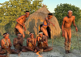 Botswana San Bushmen