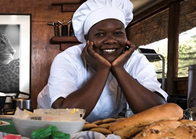 Feline Fields Lodge chef