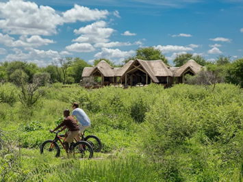 Feline Fields Lodge cycling