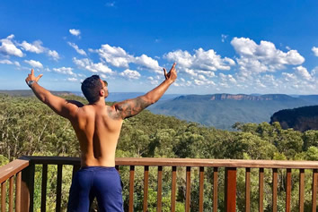 Australia gay tour - Blue Mountains