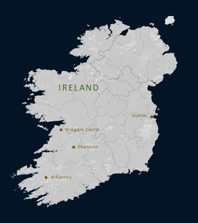 Ireland Gay Tour Map
