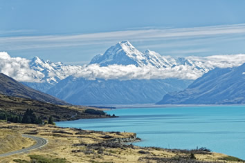 New Zealand gay tour - Mount Cook