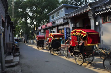 Beijing gay tour - Hutong Rickshaw Tour