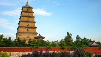 Xian gay tour - Wild Goose Pagoda