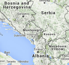 Undiscovered Balkans Gay Tour Map