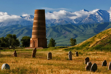 Kyrgyzstan gay tour - Burana Tower