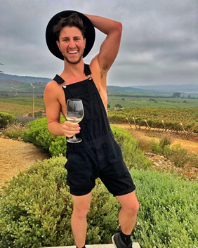 Gay Chile wine tasting