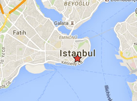 Istanbul Gay Tour Map