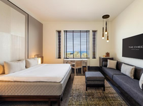 The Chedi Muscat Hotel room