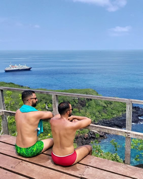 Galapagos Islands gay adventure tour