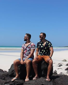 Galapagos gay adventure trip