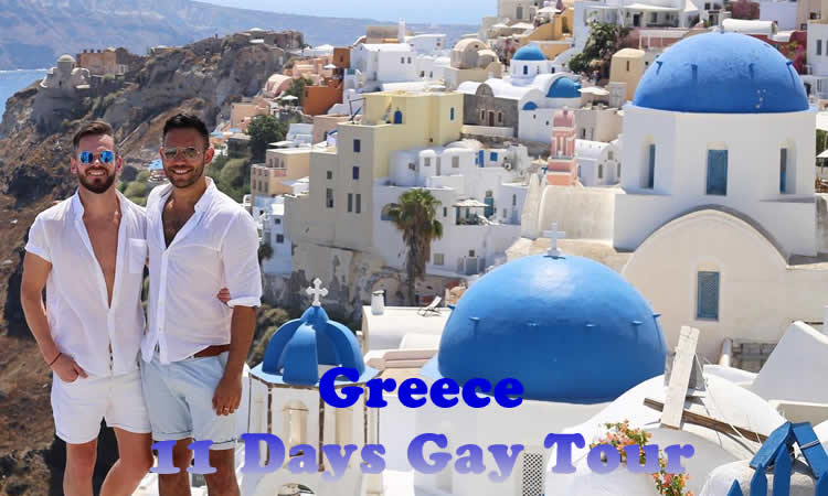11 Days Greece Gay Tour - Athens, Santorini, Mykonos