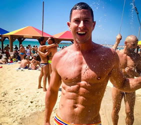 Tel Aviv gay beach