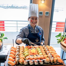 Grand Pioneers Halong Bay Cruise meals