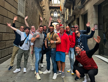 Barcelona gay group tour