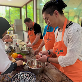 Morocco cooking class