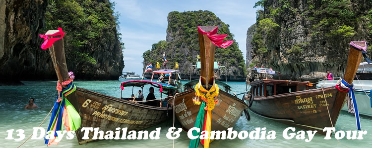 13 Days Thailand & Cambodia Gay Tour - Bangkok, Phuket, Railay, Angkor & Siem Reap