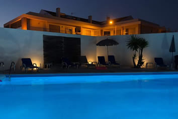 Pool by night