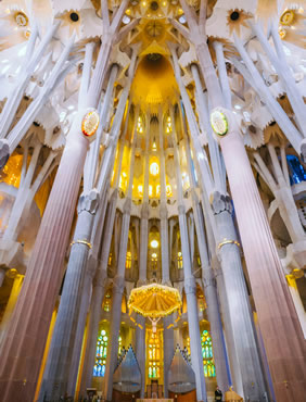 Sagrada Familia interior