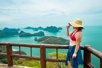 Koh Samui lesbian tour - Angthong National Marine Park