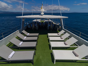 Monserrat Yacht sun deck