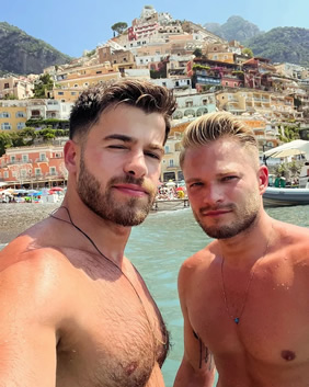 Gay Amalfi Coast sailing