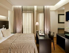 O&B Athens Boutique Hotel room
