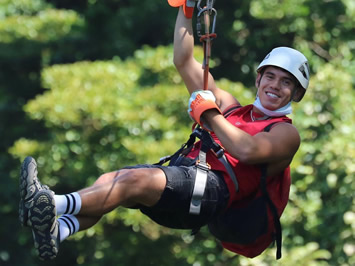 Costa Rica gay tour - canopy tour