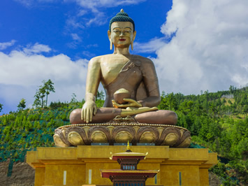 Bhutan gay tour - Thimphu Buddha