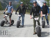 Gay Switzerland - Swiss Alps scooters