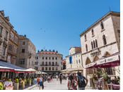 Croatia gay adventure cruise - Split old town