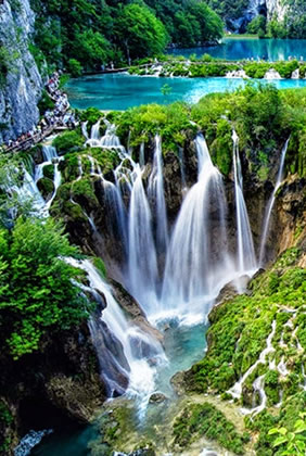 Plitvice Lakes Croatia gay adventure tour