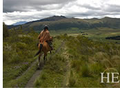Ecuador gay adventure tour - horse riding