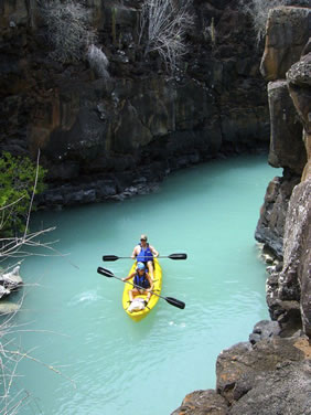 Galapagos kayaking