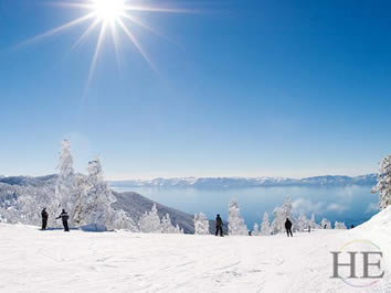 Lake Tahoe Diamond Peak gay ski week adventure tour