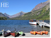 Glacier National Park gay tour - Two Medicine Lake