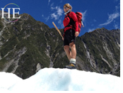 Gay New Zealand glacier hiking