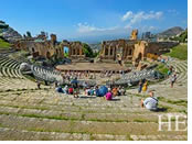 Taormina gay tour - Greco Roman theater